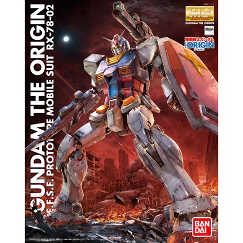 Mobile Suit Gundam: The Origin RX-78-02 Gundam Master Grade 1:100 Scale Model Kit