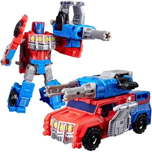 Transformers Cyberworld Offroad Optimus Prime Cyber Changers 4-Inch Action Figure