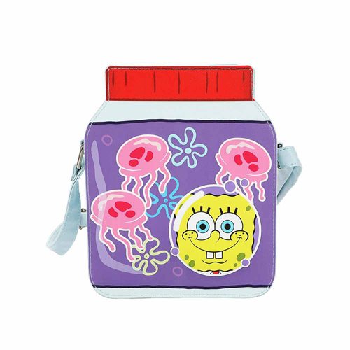 SpongeBob SquarePants Jelly Jar Shaped Crossbody Bag