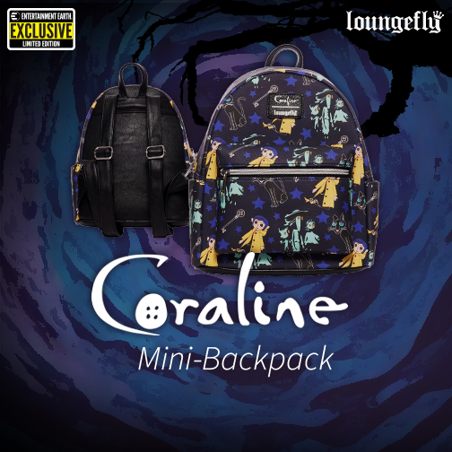 Coraline Exclusive Loungefly Backpack