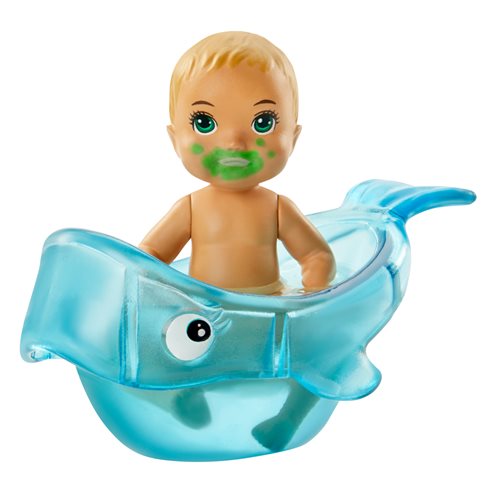 Barbie Skipper Babysitters Inc Bath Time Baby Set