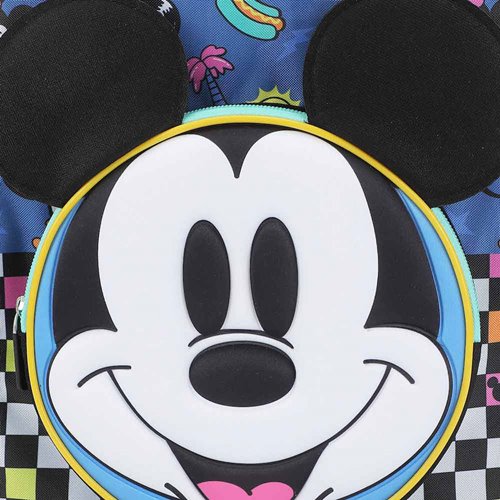 Mickey Mouse Checkered Youth Backpack