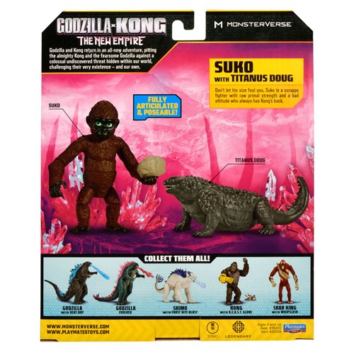 Godzilla x Kong: The New Empire Movie Monster Wave 3 Revision 1 6-Inch Basic Action Figure Case of 5