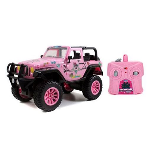 Girlmazing Pink Jeep Wrangler 1:16 Scale Radio Control Vehicle