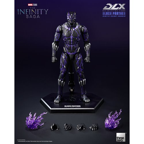 Marvel Studios: The Infinity Saga Black Panther Kinetic Energy Charged DLX Action Figure