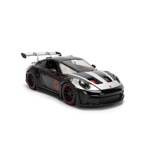 Hollywood Rides Star Wars Porsche 911 GT3 RS 992 1:24 Scale Die-Cast Metal Vehicle with Darth Vader