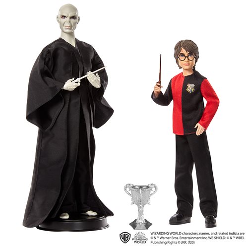 Harry Potter and the Goblet of Fire Harry Potter and Lord Voldemort Doll Set