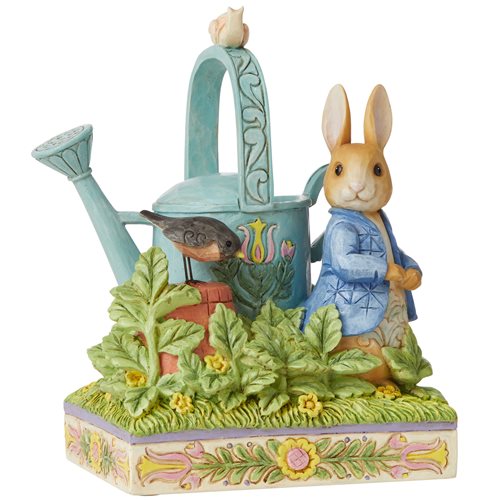 Beatrix Potter Peter Rabbit with Watering Can by Jim Shore Statue