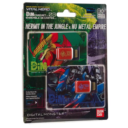 Vital Hero Hermit in the Jungle & Nu Metal Empire DIM Card Pack