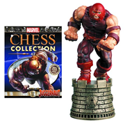 Marvel X-Men Juggernaut Black Rook Chess Piece with Collector Magazine