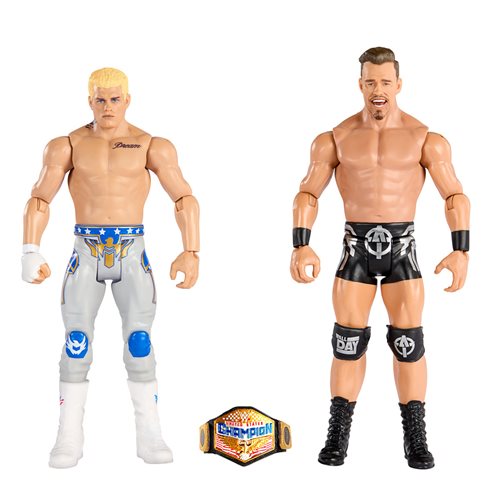 WWE Championship Showdown Series 14 Cody Rhodes & Austin Theory Action Figure 2-Pack