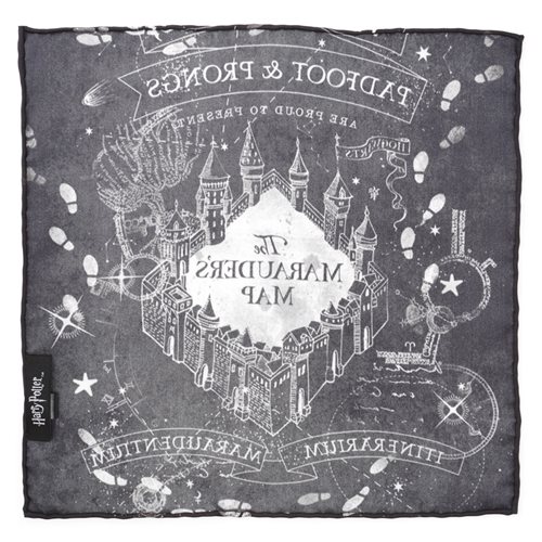 Harry Potter Marauder's Map Pocket Square
