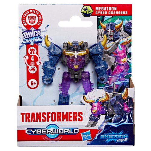 Transformers Cyberworld Megatron Cyber Changers Energon Surge