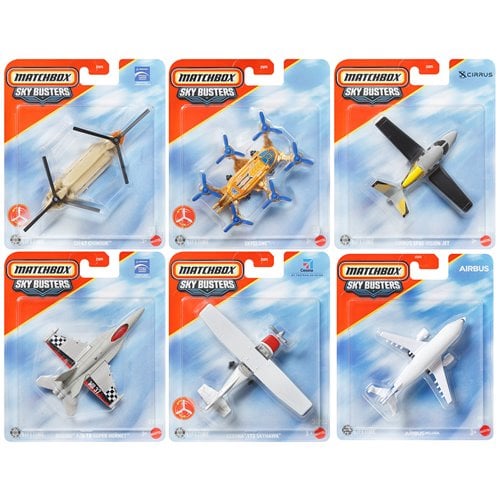 Matchbox Sky Busters 2026 Wave 4 Vehicles Case of 8