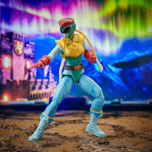 Power Rangers X Street Fighter Lightning Collection Morphed Cammy Stinging Crane Ranger 6-Inch Actio