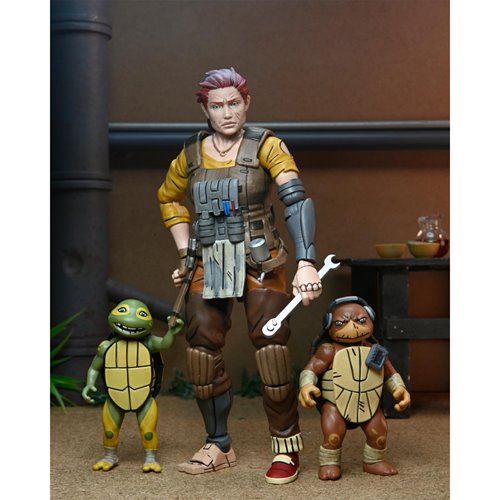 Teenage Mutant Ninja Turtles The Last Ronin The Lost Years Grammy April with Baby Yi & Moja 7-Inch S