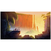 Disney-Pixar Up Paradise Falls Canvas Giclee Print
