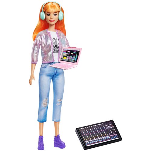 Barbie Career of the Year Music Producer Doll with Orange Hair