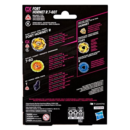 Beyblade X Fort Hornet R 7-60T CX Starter Pack Set