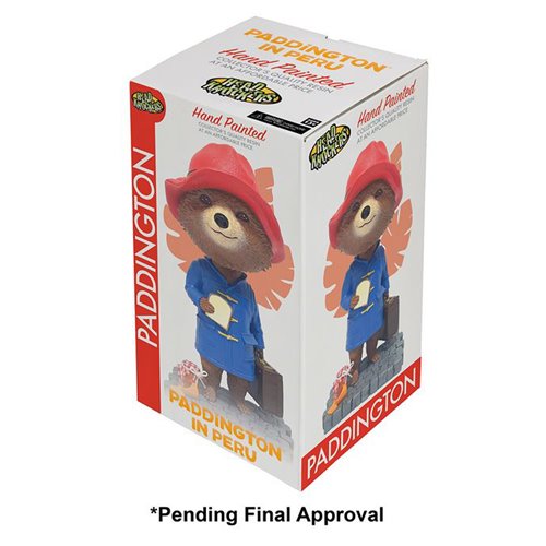 Paddington in Peru Paddington Bear Head Knocker Bobblehead
