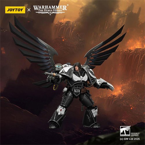 Joy Toy Warhammer The Horus Heresy Raven Guard Corvus Corax Primarch Of The XIX Legion 1:18 Scale Ac