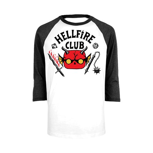 Stranger Things Hellfire Club Adult Boxed Pop! T-Shirt