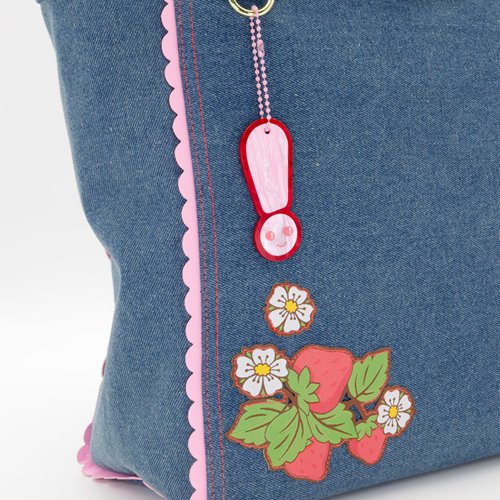 Strawberry Shortcake Denim Tote Bag