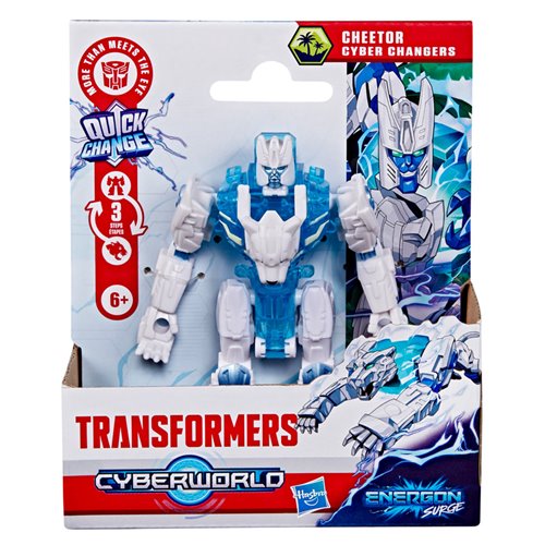 Transformers Cyberworld Cheetor Cyber Changers Energon Surge