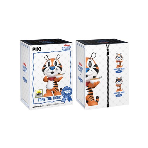 Kelloggs Tony the Tiger Pix! Vinyl Figure - 2026 Convention Exclusive