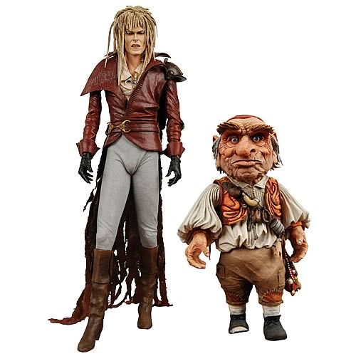 Labyrinth Jareth and Hoggle Action Figures