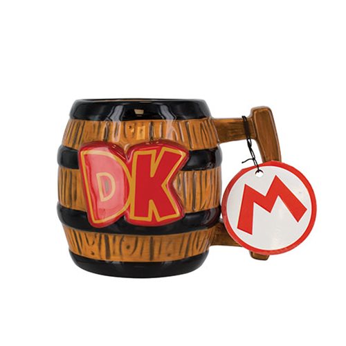 Super Mario Bros. Donkey Kong Shaped Mug