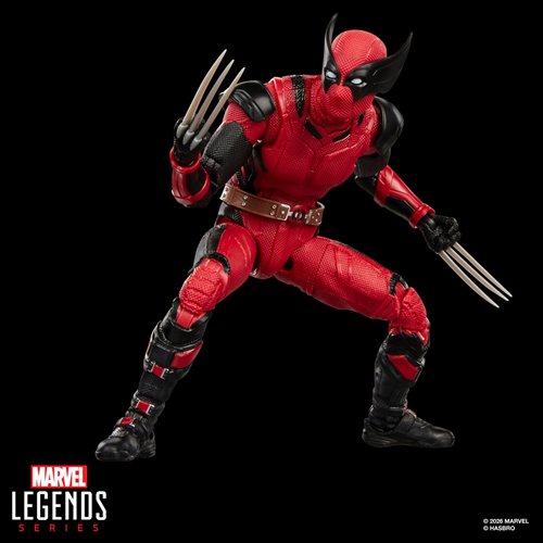 Deadpool Wolverine Marvel Legends 6-Inch Action Figure Wave 3 Set of 3