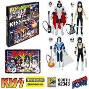 KISS Unmasked 3 3/4-Inch Action Figures Deluxe Box Set - Convention Exclusive