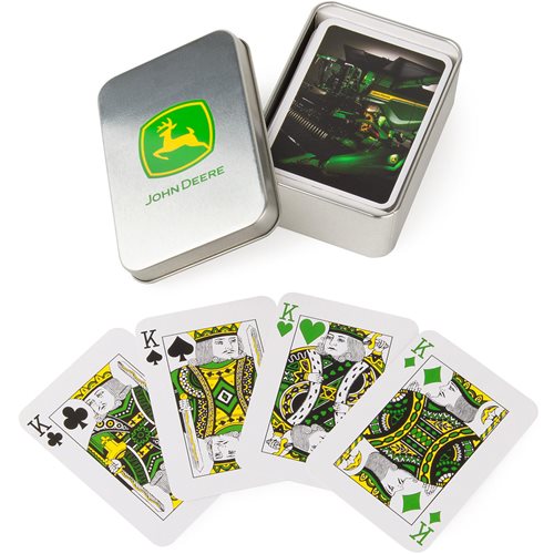 John Deere Playing Cards in Collectible Tin