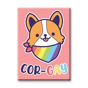 Pride Cor-Gay Flat Magnet