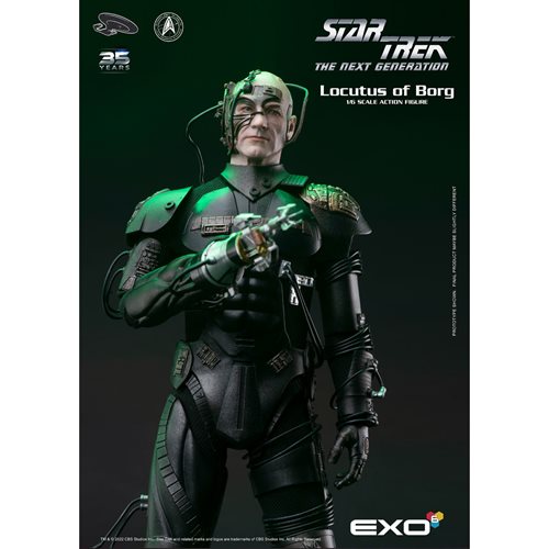 Star Trek: The Next Generation Locutus of Borg 1:6 Scale Action Figure