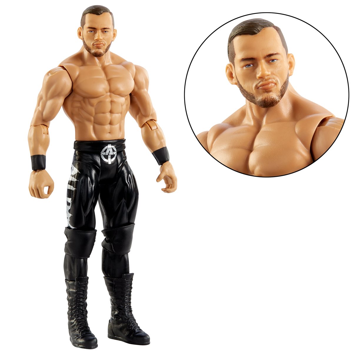 WWE Austin Theory Elite Collection Action Figure with Themed Accessories 