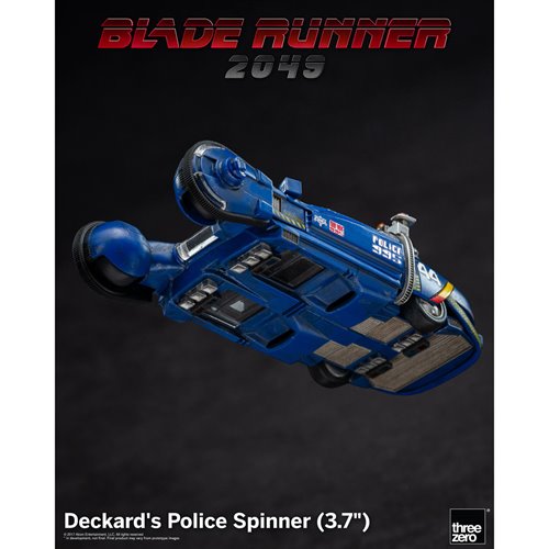Blade Runner 2049 Deckard's Police Spinner Die-Cast Metal Vehicle