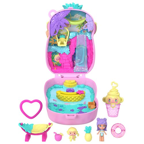 Polly Pocket Pineapple Monkey Compact Playset