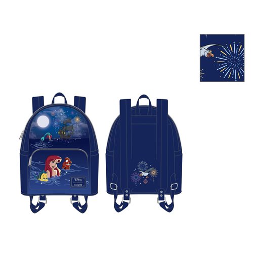 The Little Mermaid Light-Up Fireworks Mini-Backpack