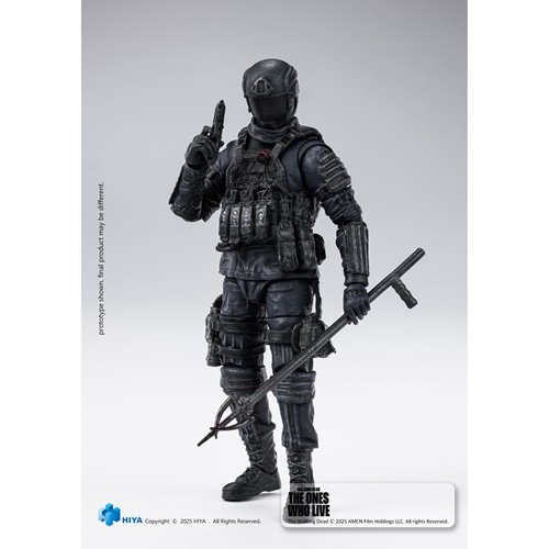 The Walking Dead The Ones Who Lived CRM Soldier Exquisite Mini Series 1:18 Scale Action Figure