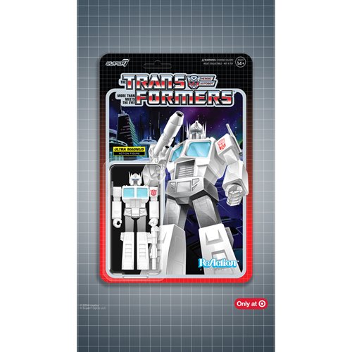 Transformers Optimus Prime (Ultra Magnus) 3 3/4-Inch ReAction Figure