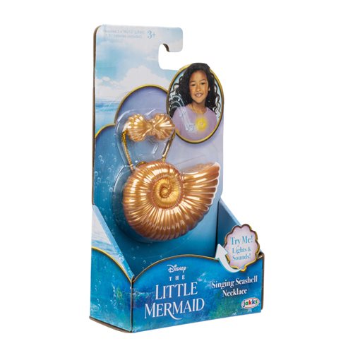 The Little Mermaid Live Action Ariel Singing Seashell Necklace