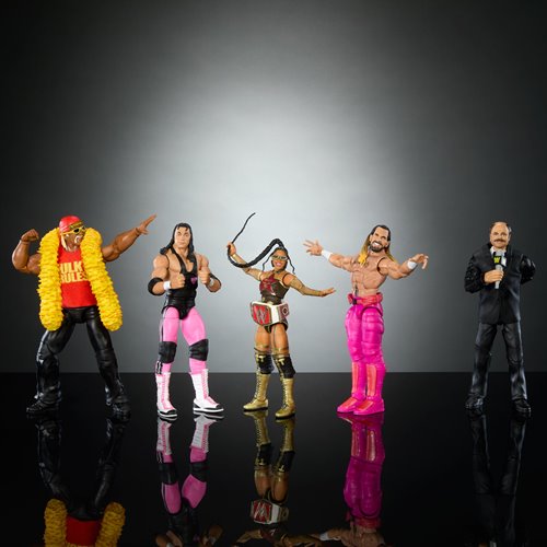 WWE 2025 WrestleMania Elite Action Figure Case of 5