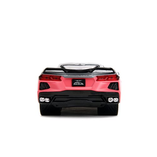 Pink Slips 2020 Chevrolet Corvette 1:24 Scale Die-Cast Metal Vehicle