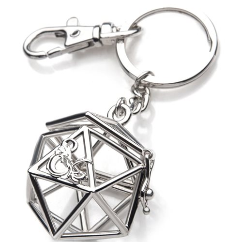 Dungeons & Dragons Magnetic Dice Holder Key Chain