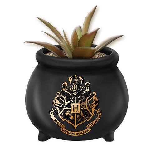 Harry Potter Hogwarts Apothecary Crest Ceramic Planter
