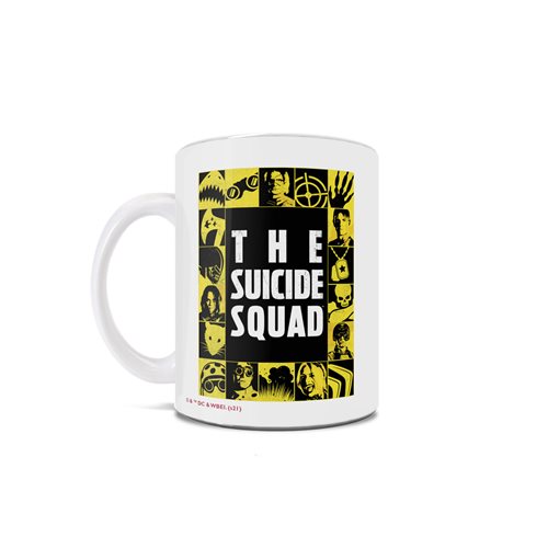 The Suicide Squad Expendables White Ceramic Mug
