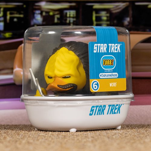 Star Trek: The Next Generation Worf Tubbz Cosplay Rubber Duck