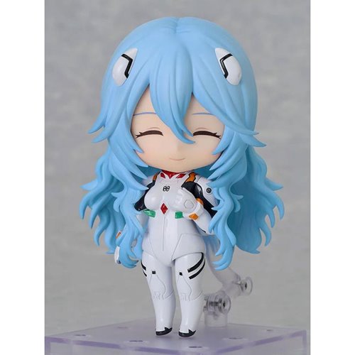 Rebuild of Evangelion Rei Ayanami Long Hair Version Nendoroid Action Figure